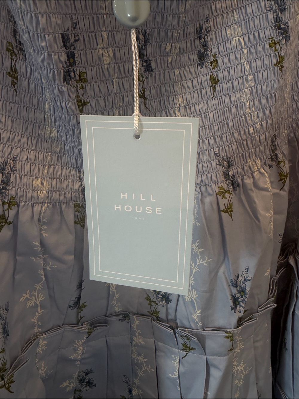Hill House The Charlotte Nap Dress in Bluebell Waltz - Picture 5 of 6